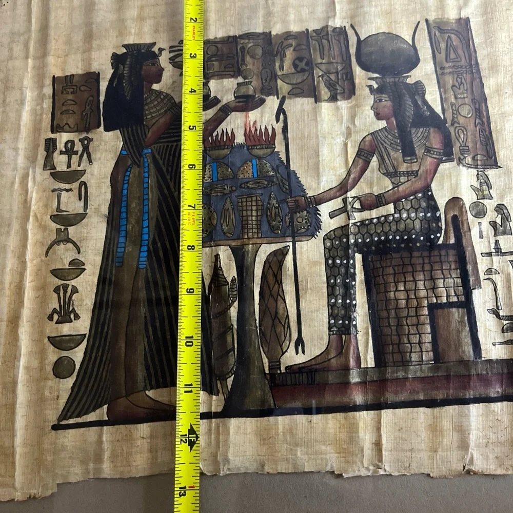 Ancient Egyptian‎ Papyrus Wall Art Set